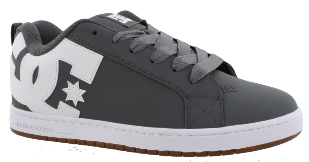 DC SHOES Court Graffik 061 Grey/White - Bigfootshoes